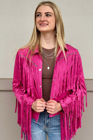 PINK READY TO RODEO JACKET