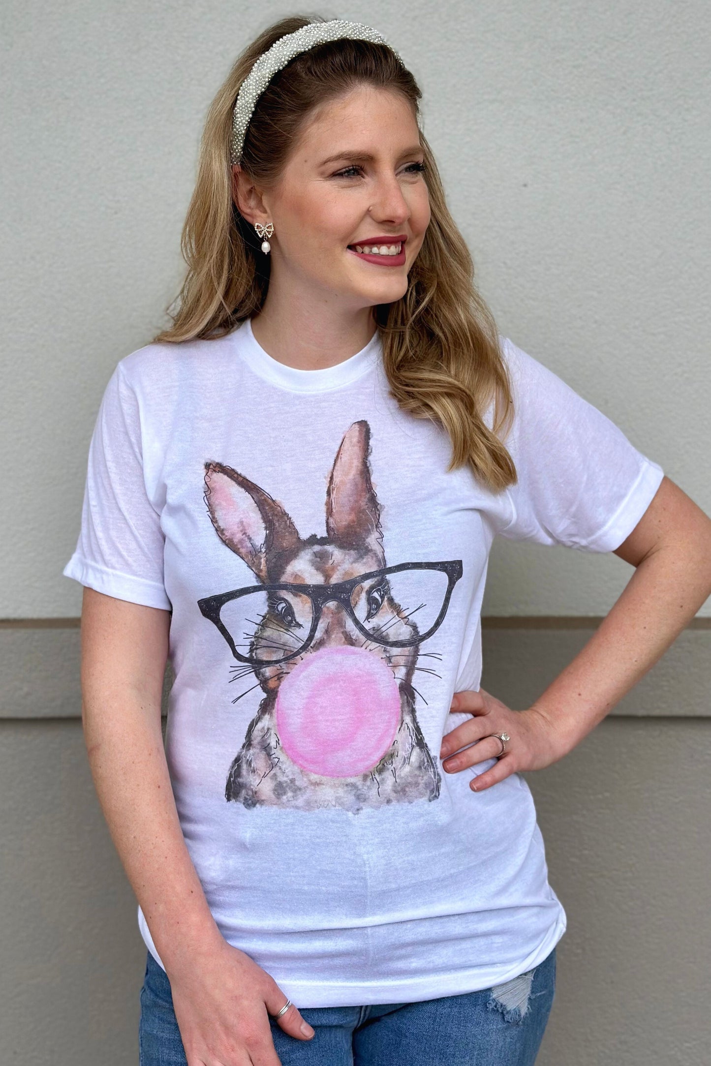 BUBBLEGUM BUNNY TEE