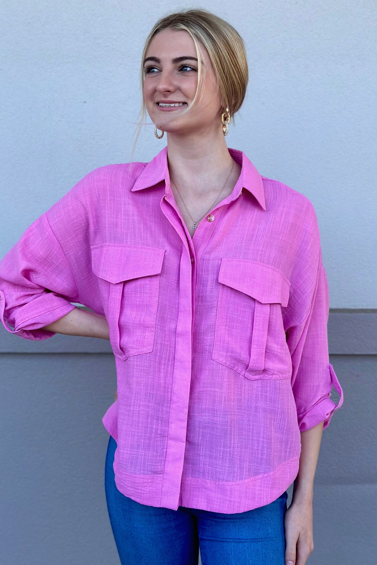 PINK KENNA TOP