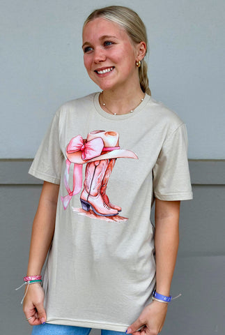 COQUETTE COWGIRL TEE
