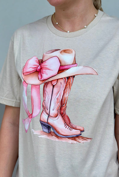 COQUETTE COWGIRL TEE
