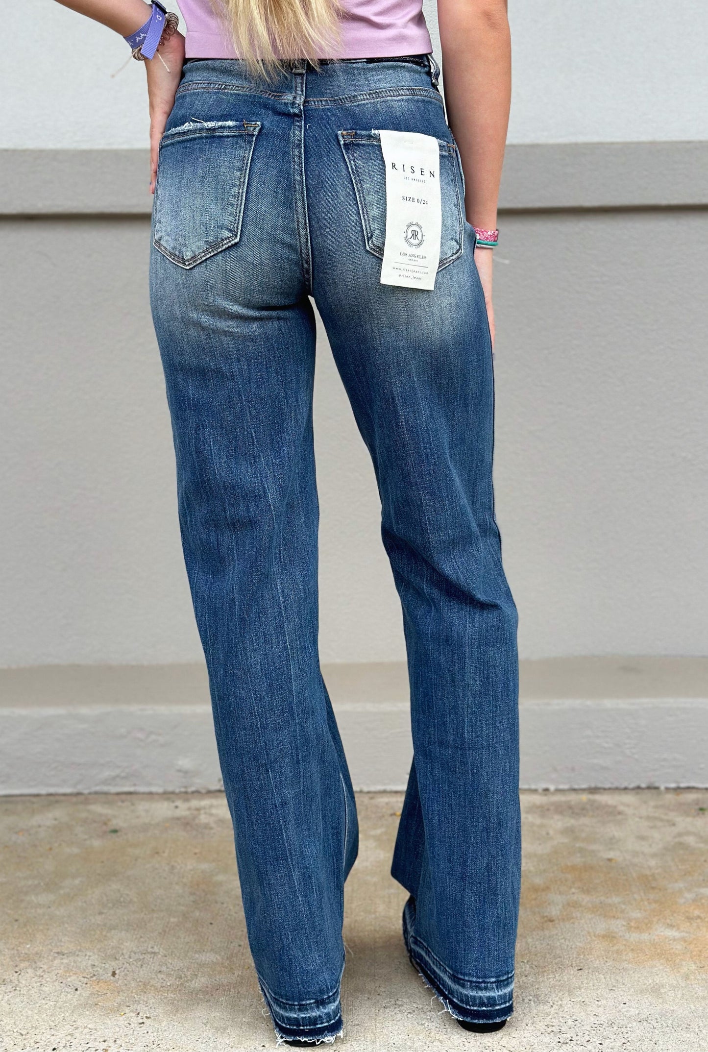 RISEN UNIQUE HEM JEANS