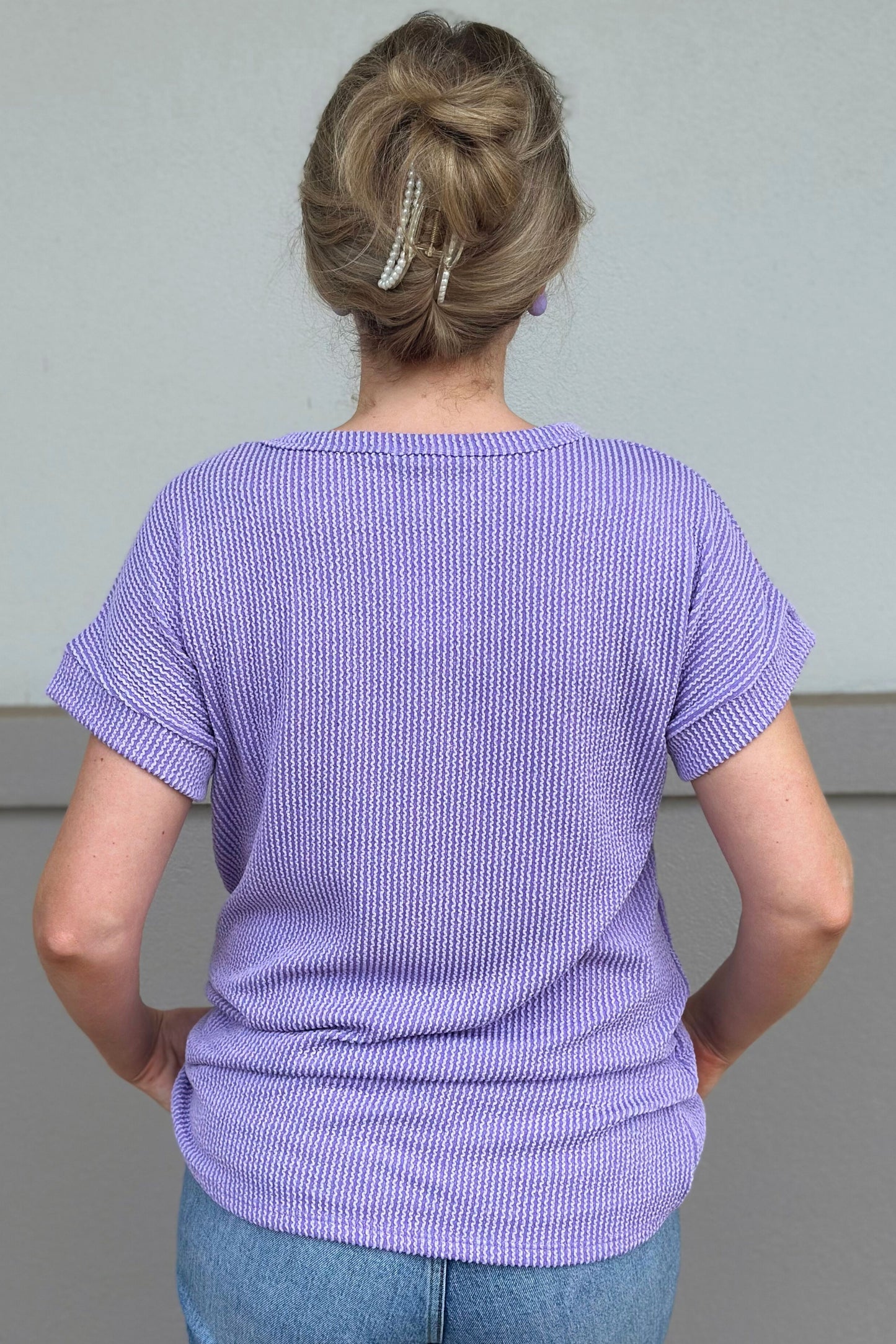 LAVENDER TEXAS GIRL TOP