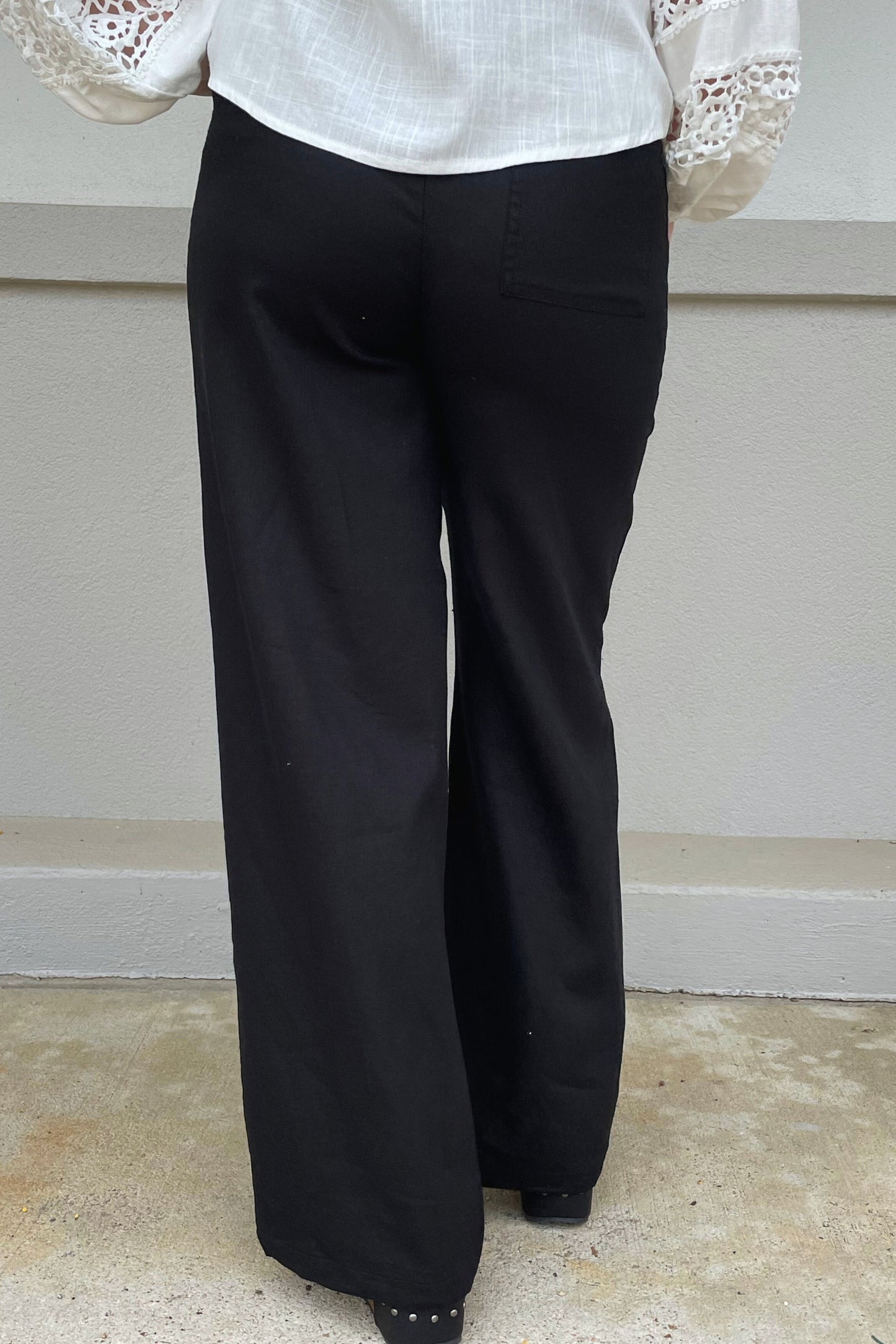 BLACK RELAX PANTS