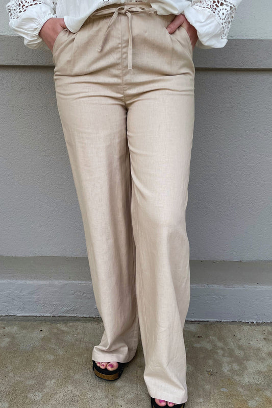 KHAKI RELAX PANTS