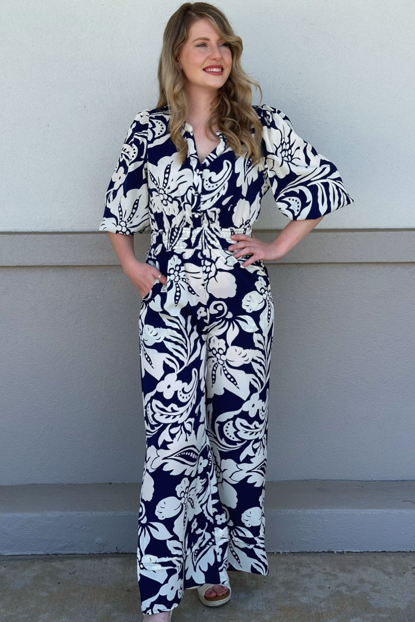 MIDNIGHT JUNGLE JUMPSUIT