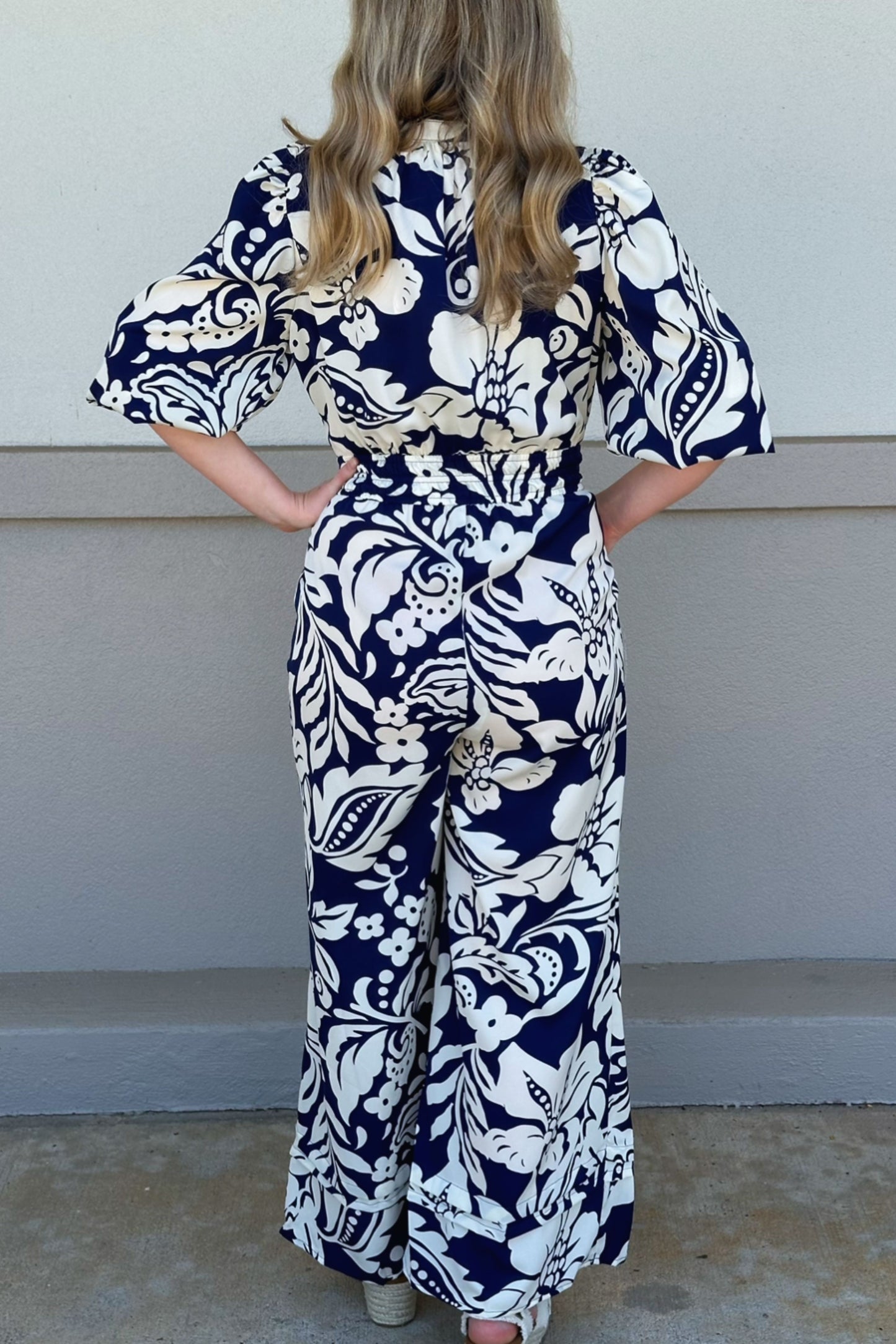 MIDNIGHT JUNGLE JUMPSUIT