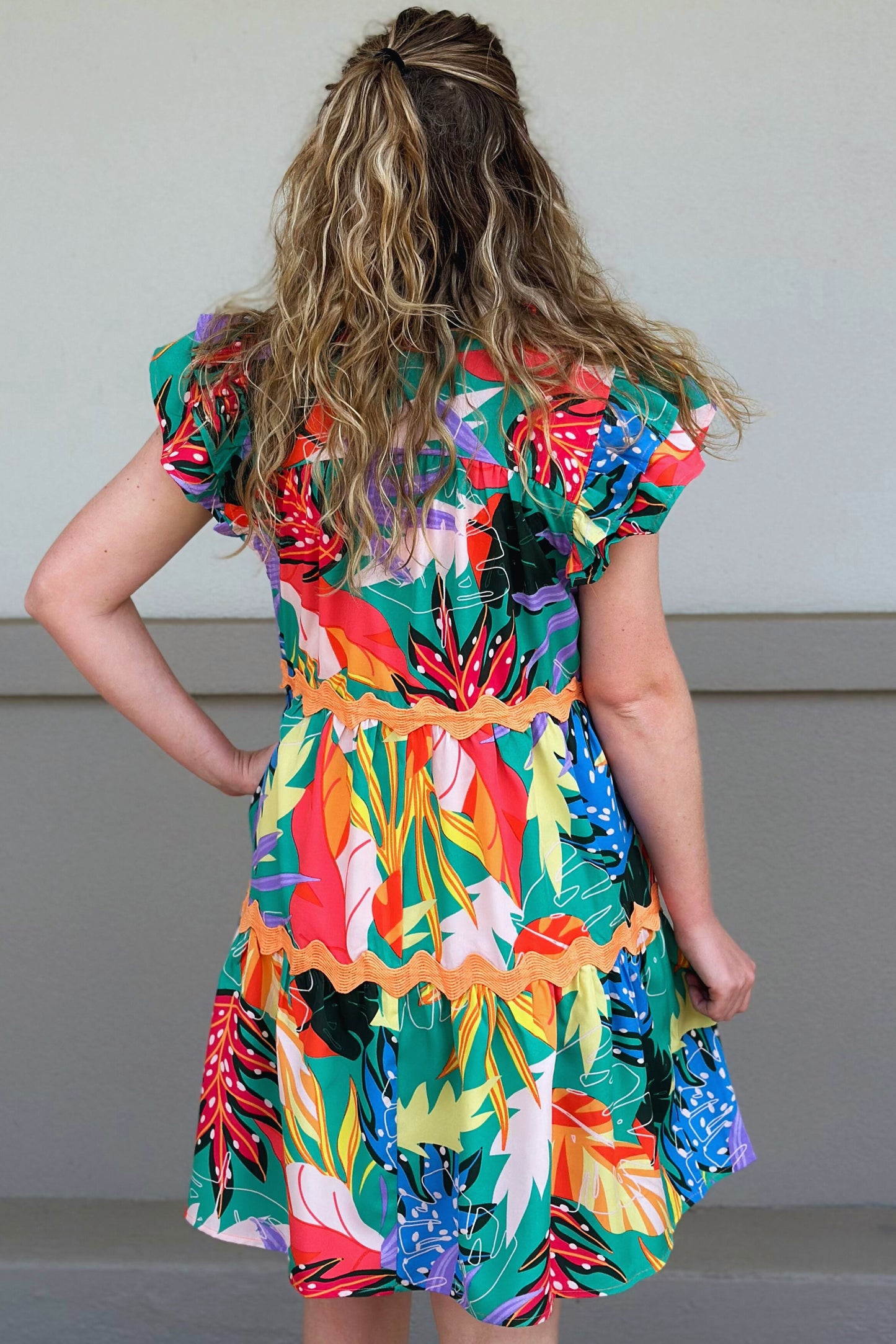 TROPICAL TUESDAY DRESS