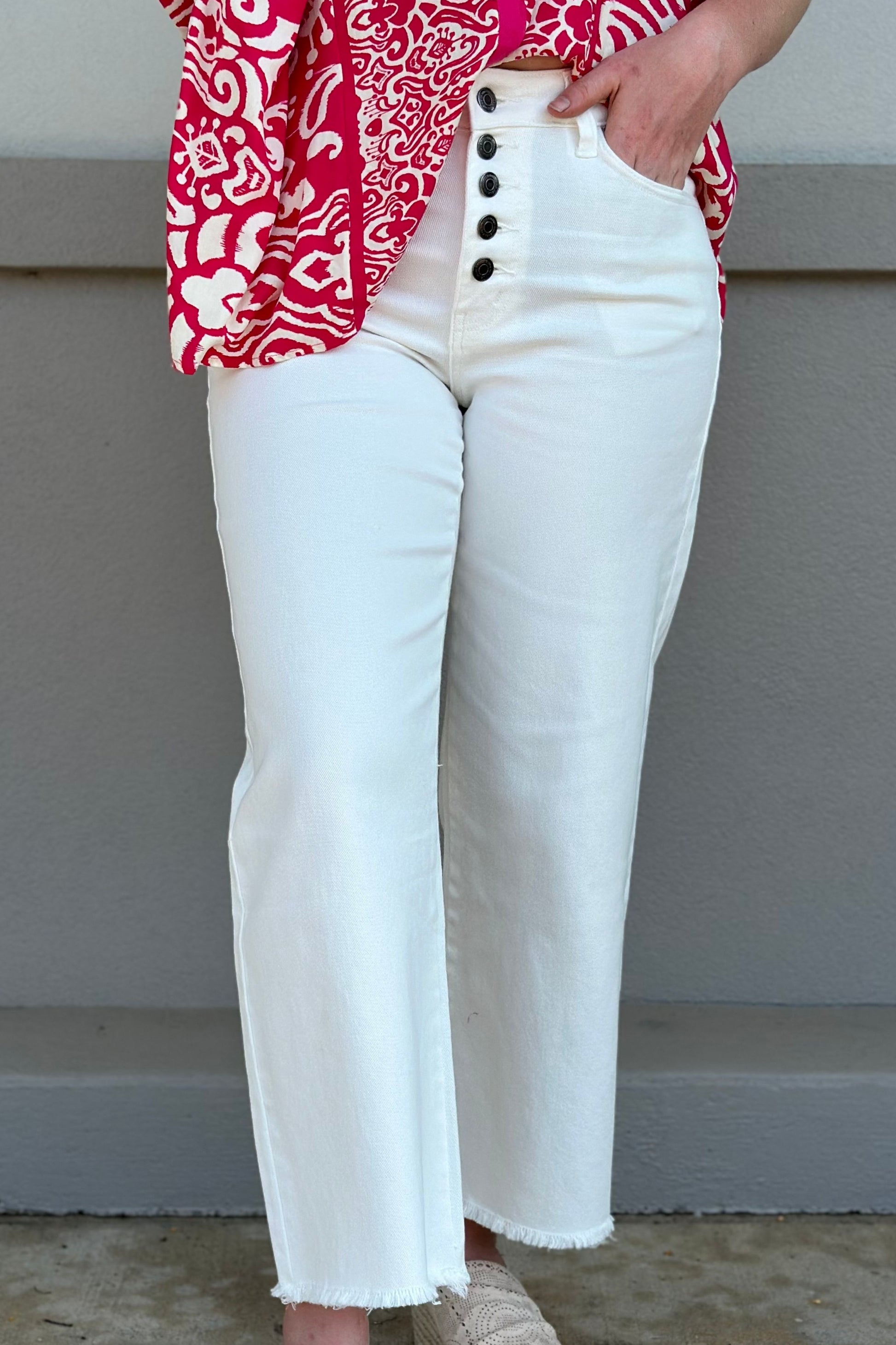 ANNIEWEAR WHITE JEANS