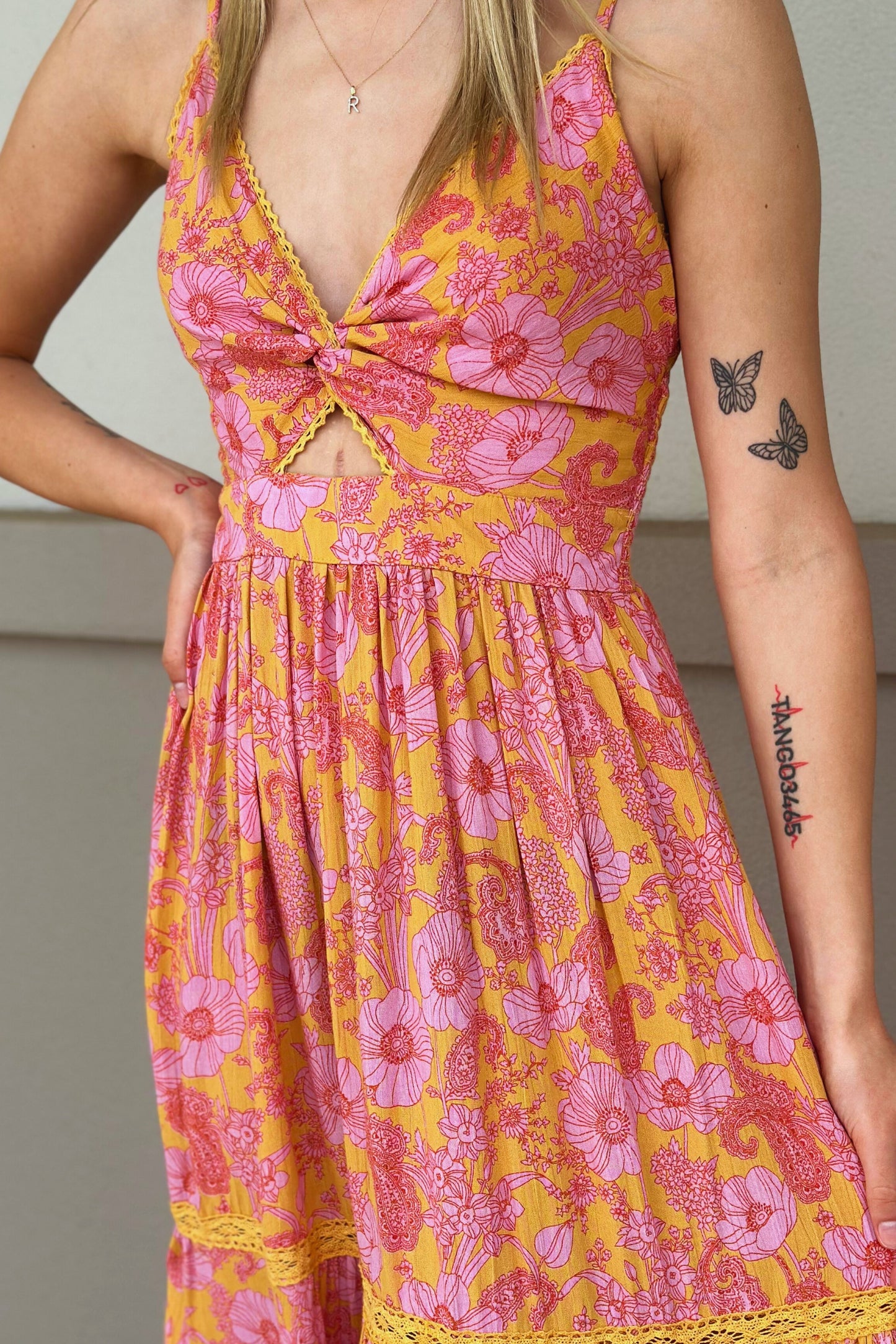 SUNSET TREASURES DRESS