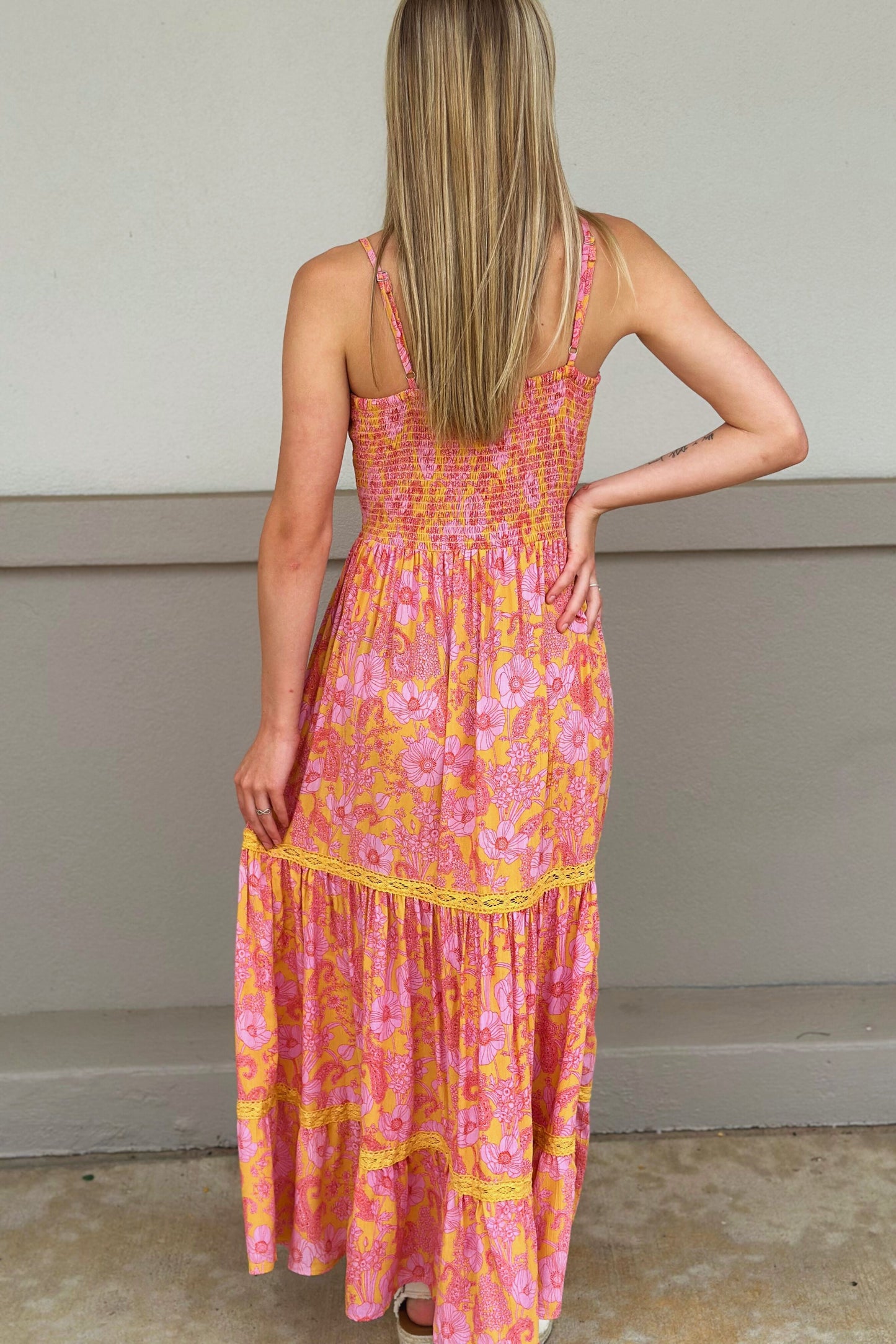 SUNSET TREASURES DRESS