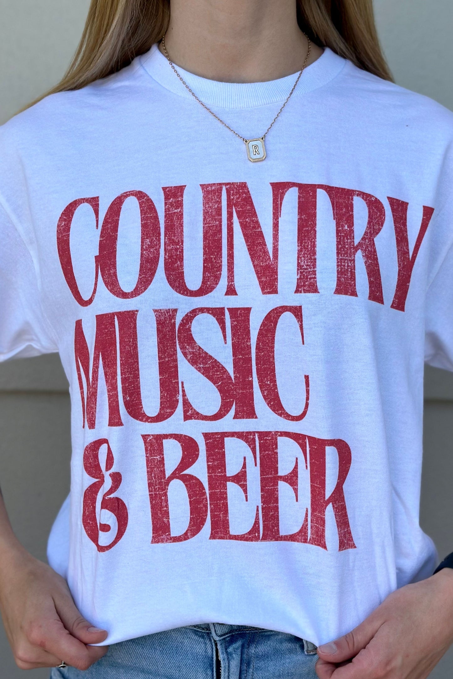 COUNTRY MUSIC & BEER TEE