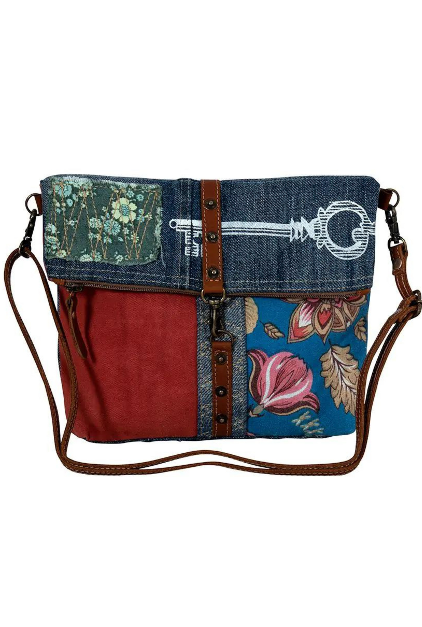 FLORAL IS KEY CROSSBODY BAG