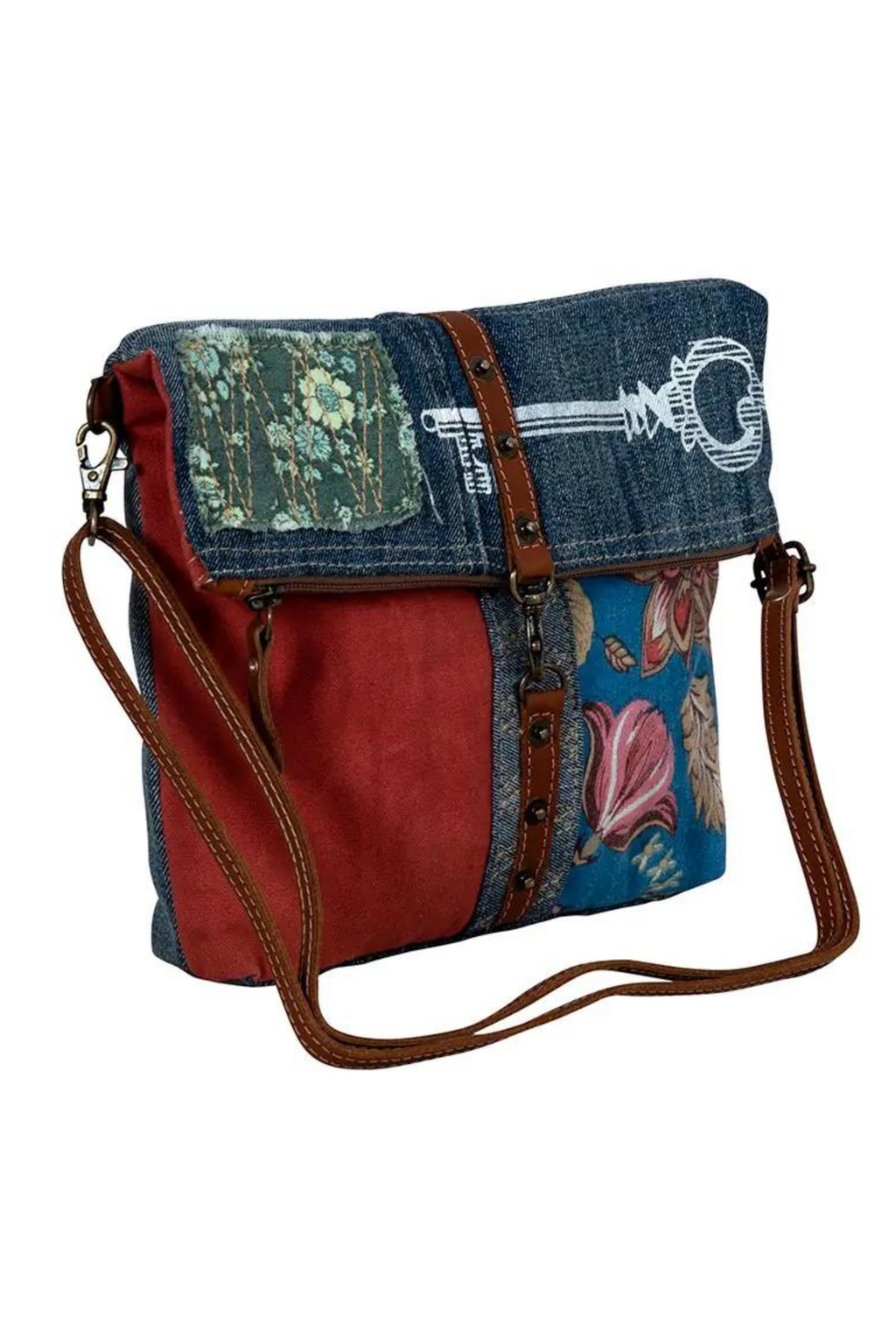 FLORAL IS KEY CROSSBODY BAG