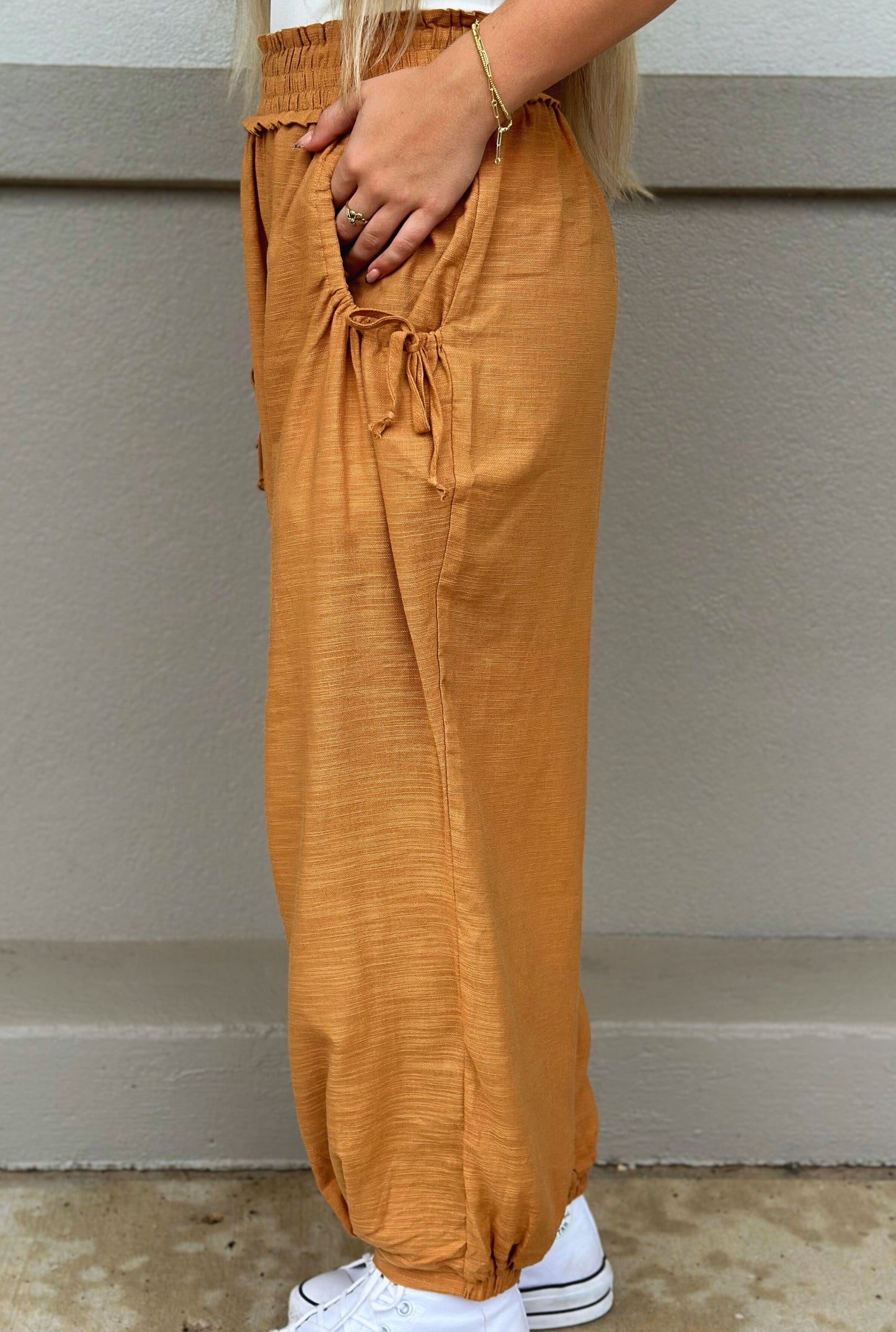 OCHRE RELAXED PANTS