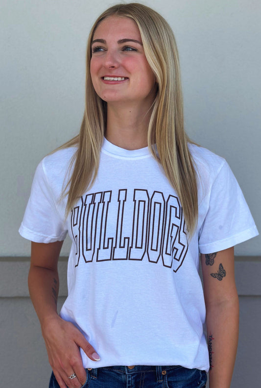 BULLDOGS SPIRIT GRAPHIC TEE