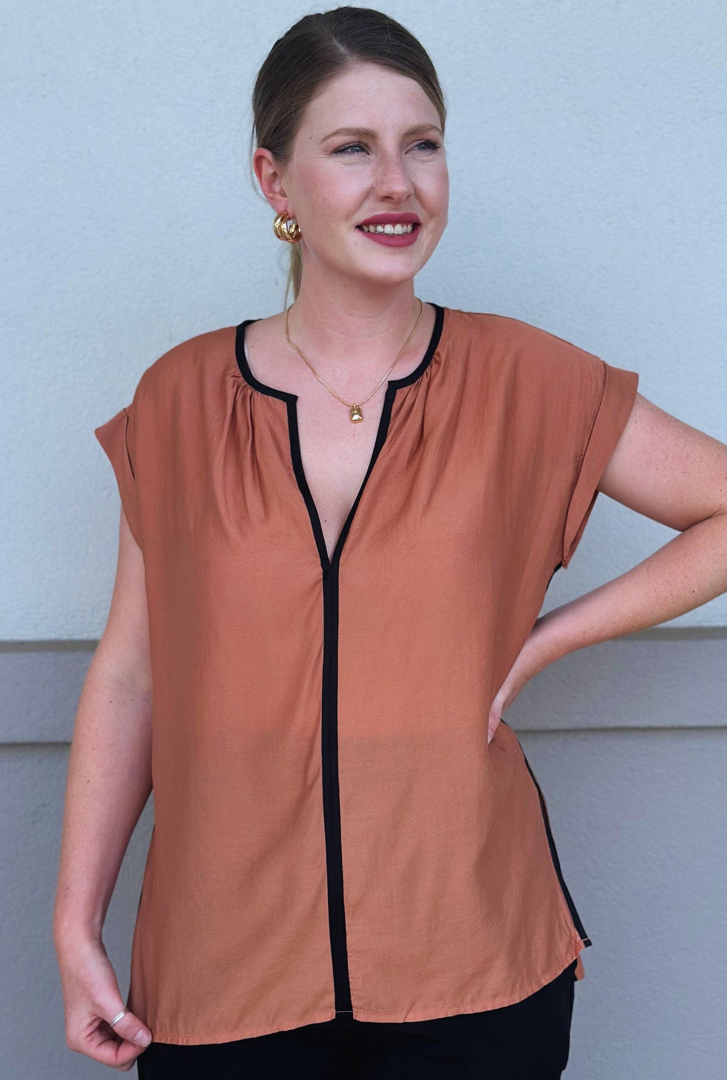 COPPER SEPTEMBER TOP