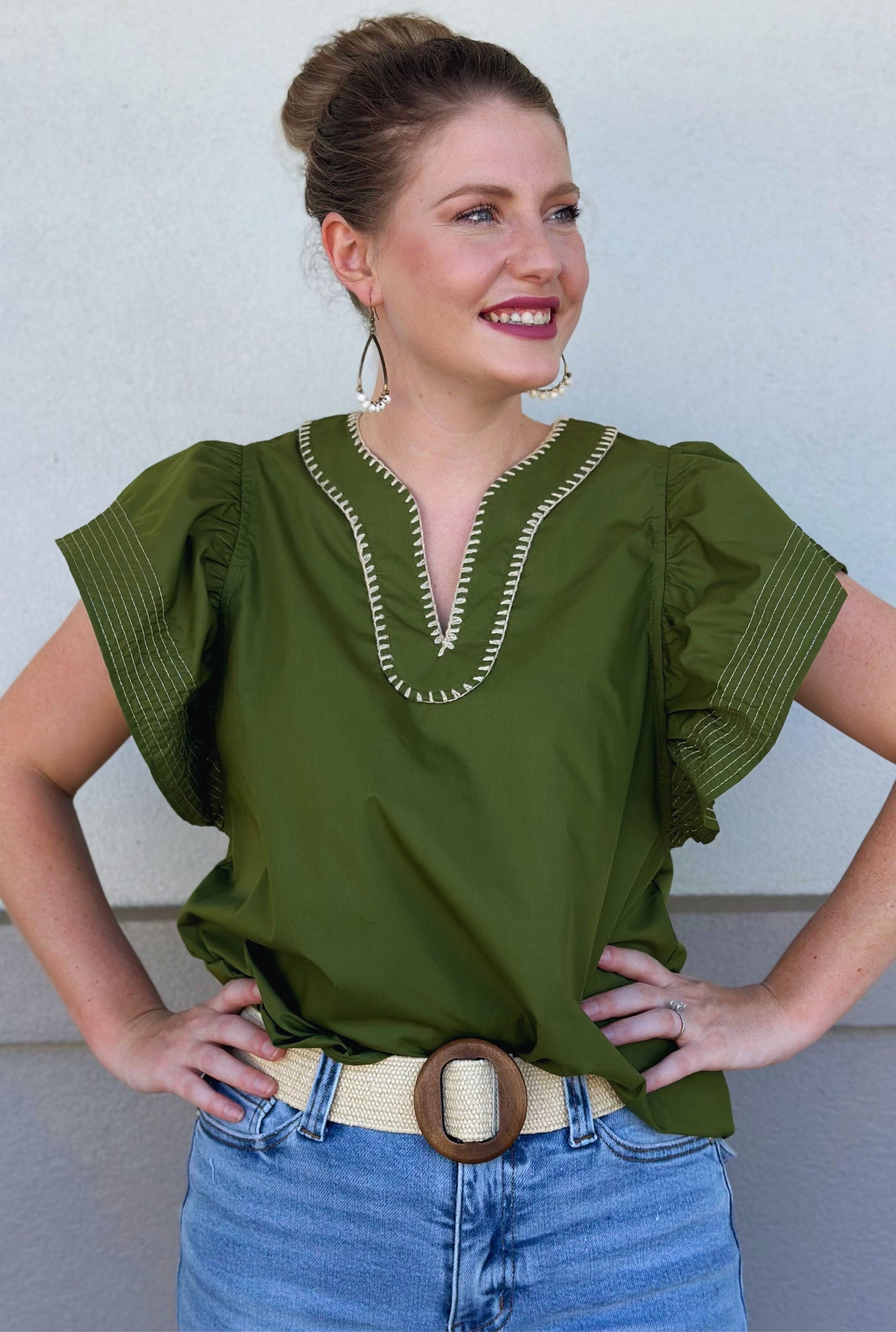 OLIVE CARLEY TOP