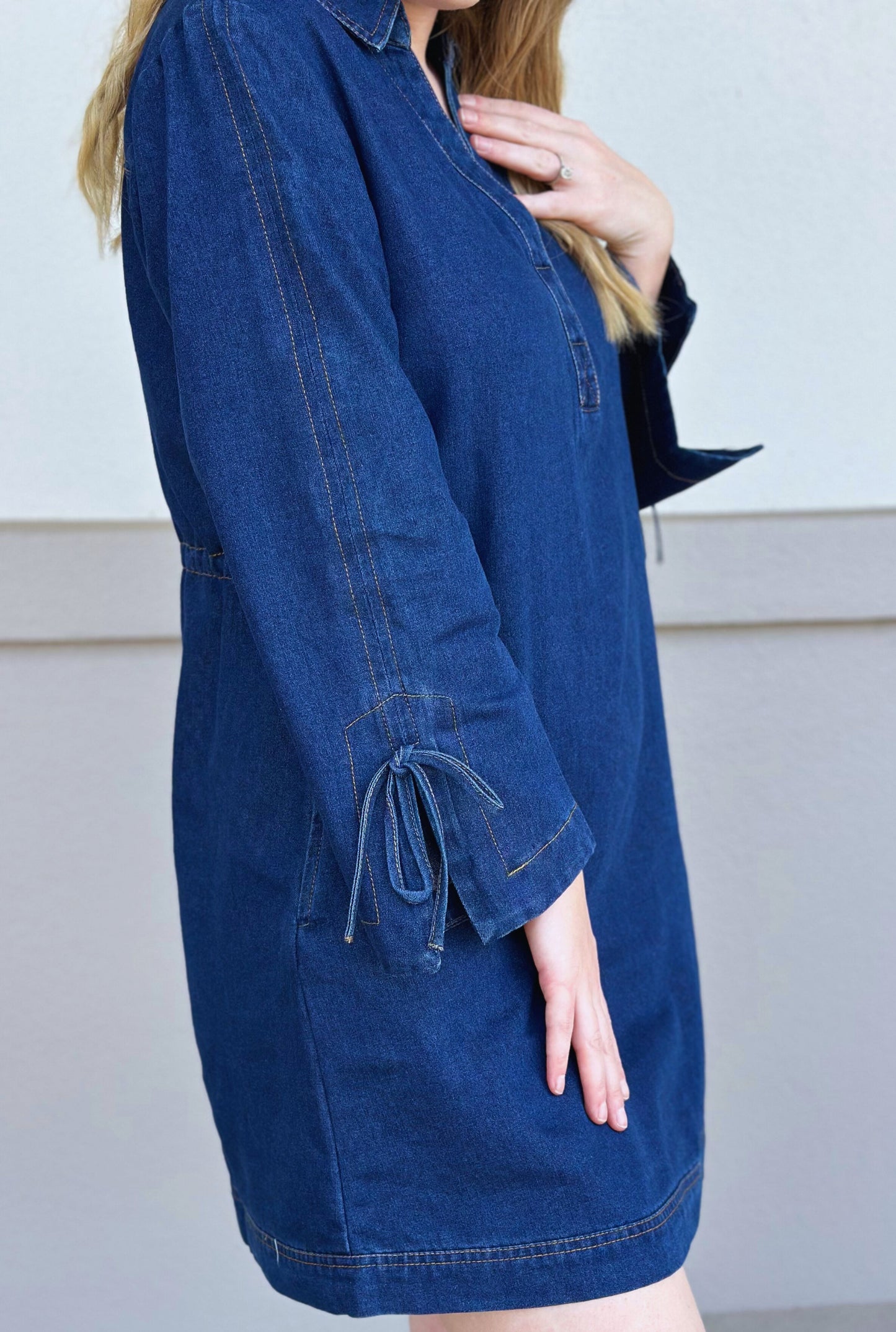 DENIM DANNY DRESS