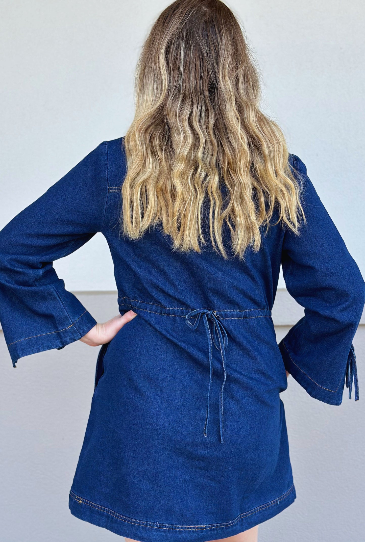 DENIM DANNY DRESS