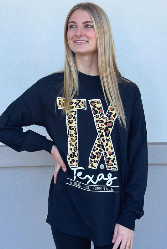 LEOPARD TEXAS SWEATSHIRT