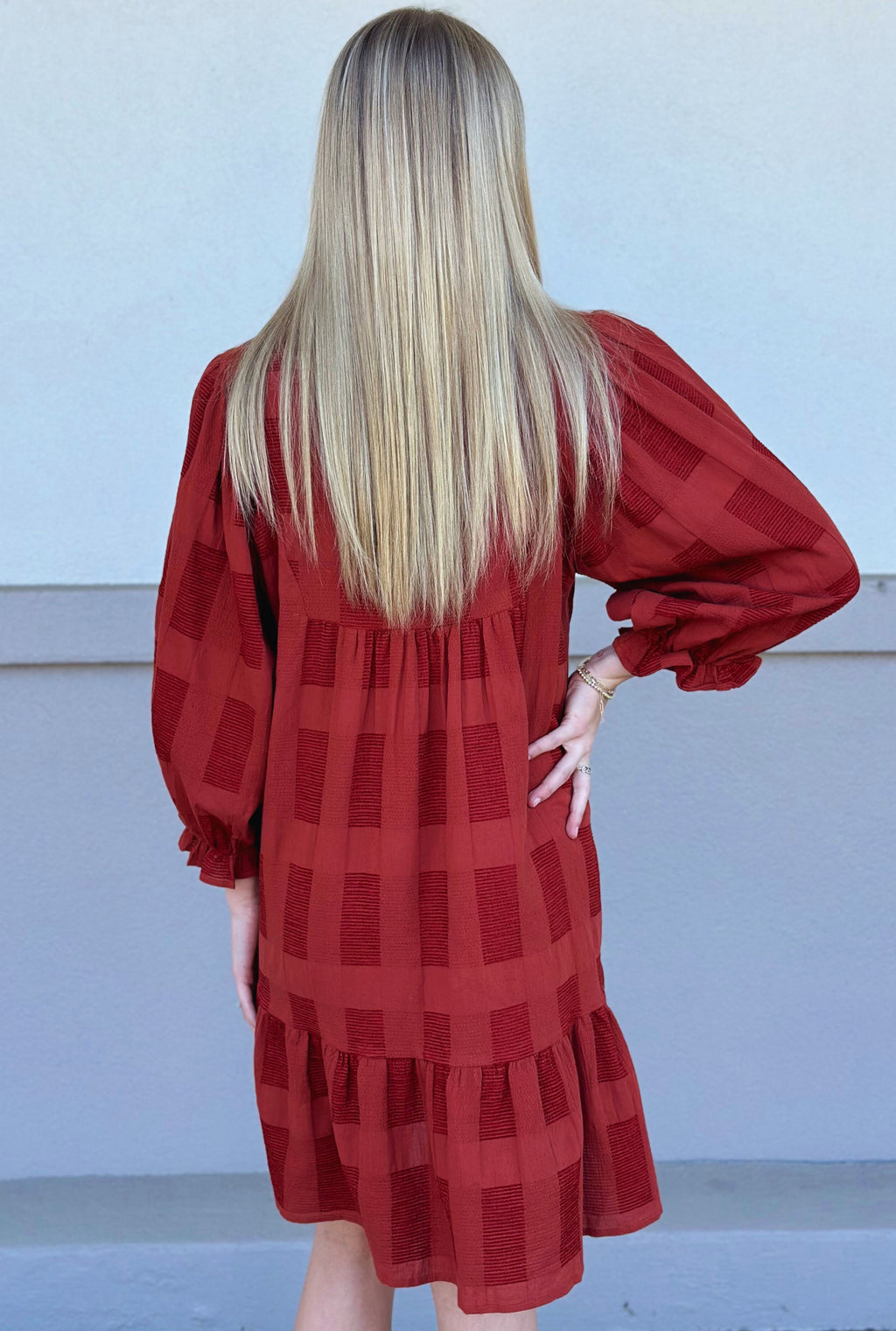 RUST IZZY DRESS