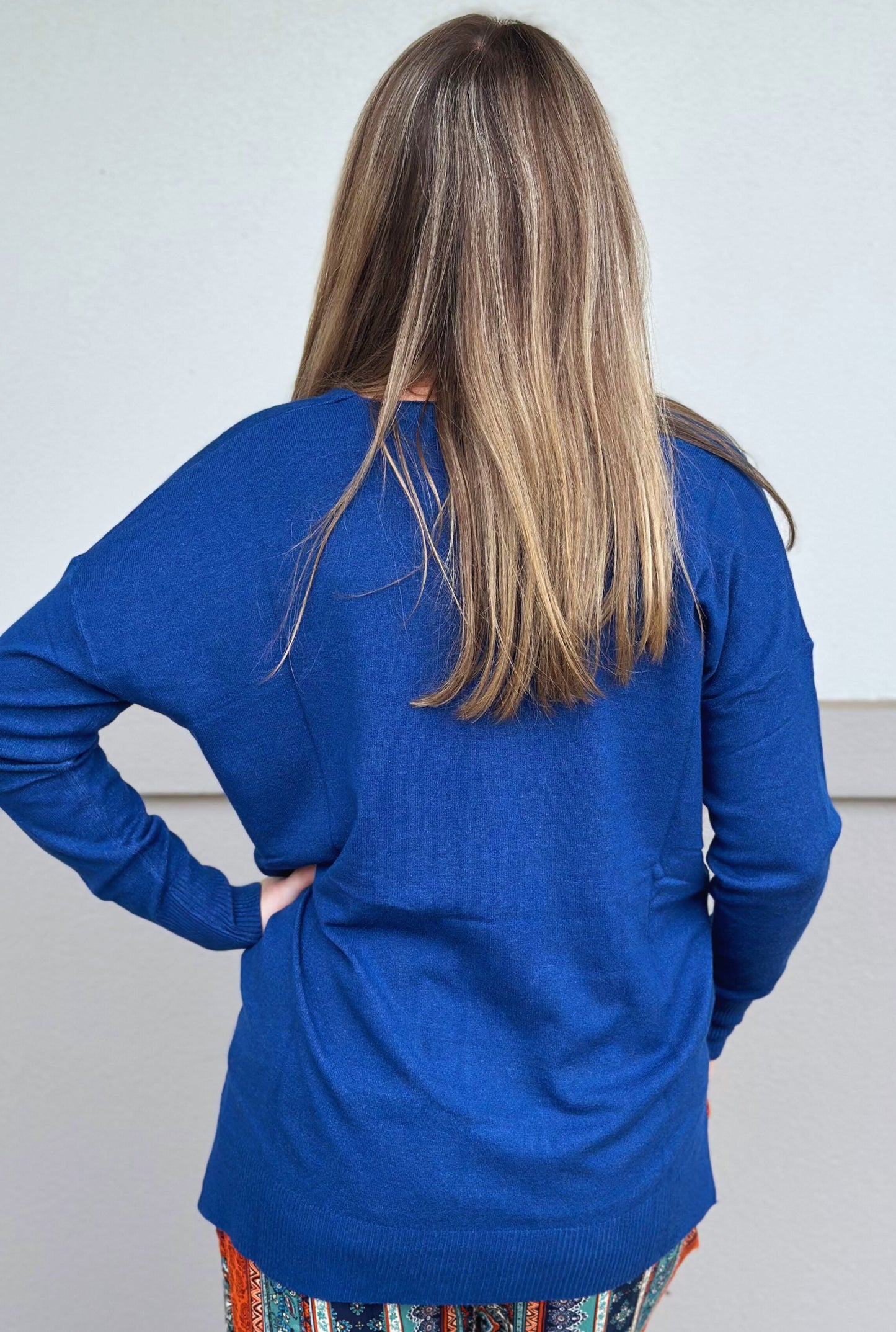 NAVY KYLA SWEATER