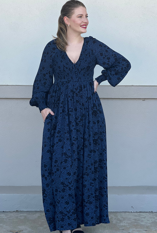 INDIGO INDIANA DRESS