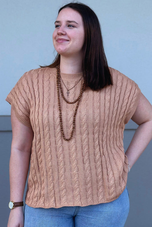 MOCHA SHELBY TOP