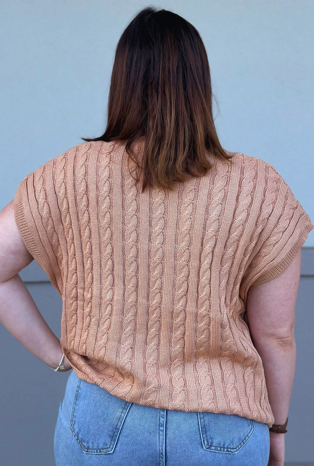 MOCHA SHELBY TOP