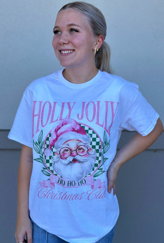 HOLLY JOLLY CHRISTMAS GRAPHIC TEE