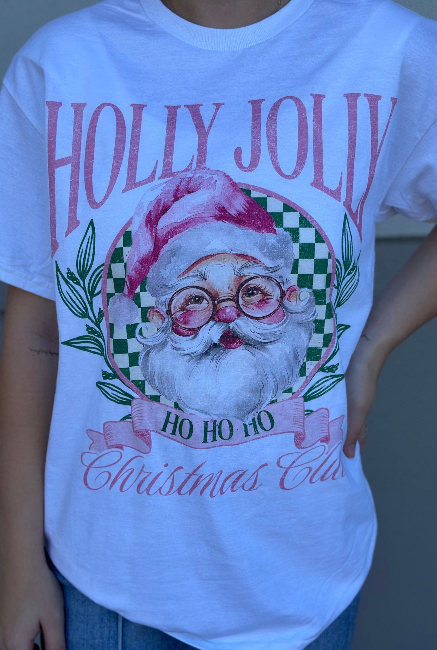 HOLLY JOLLY CHRISTMAS GRAPHIC TEE