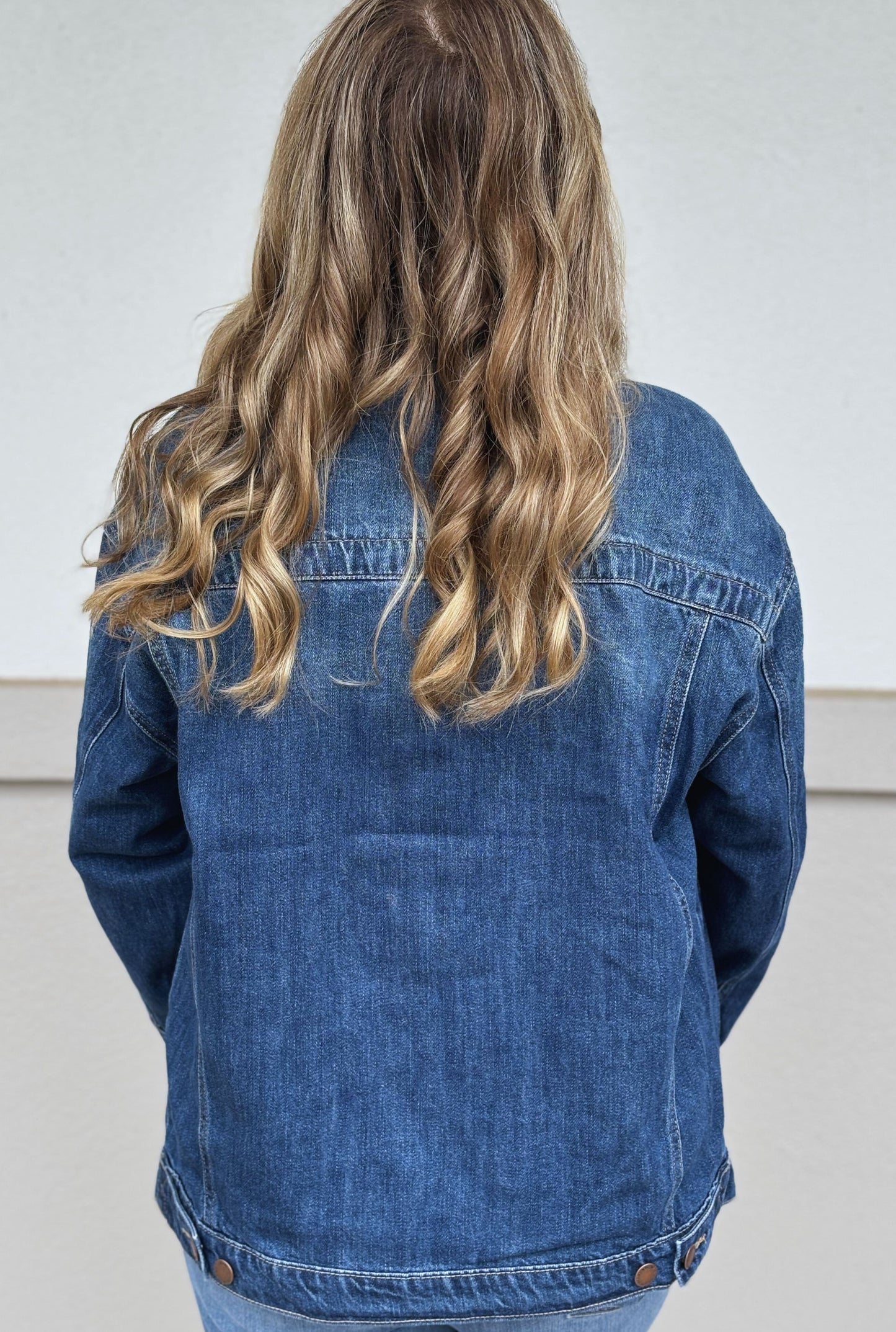 RISEN OVERSIZED DENIM JACKET