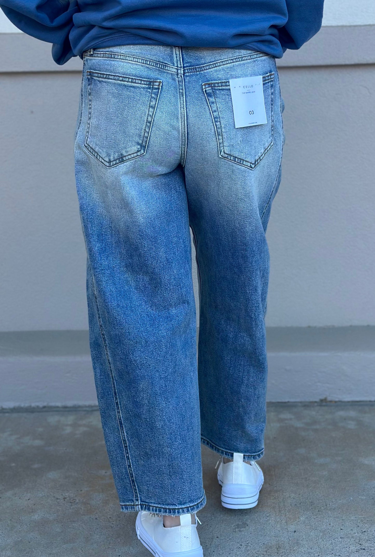 CELLO BARREL JEANS