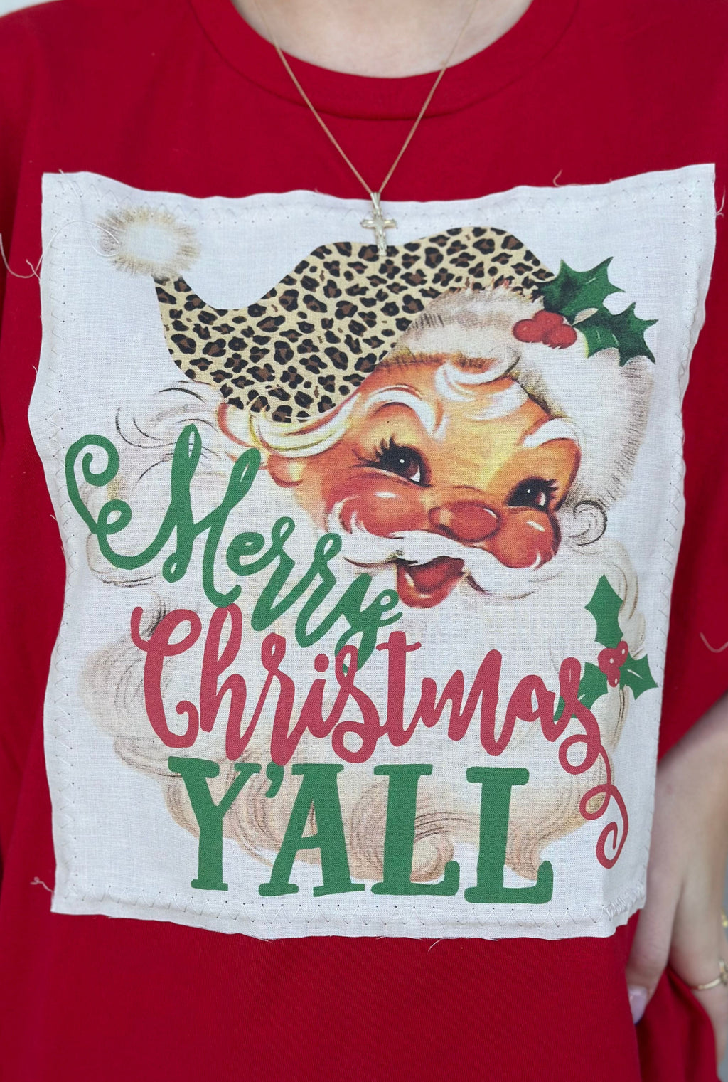 MERRY CHRISTMAS Y'ALL GRAPHIC TEE
