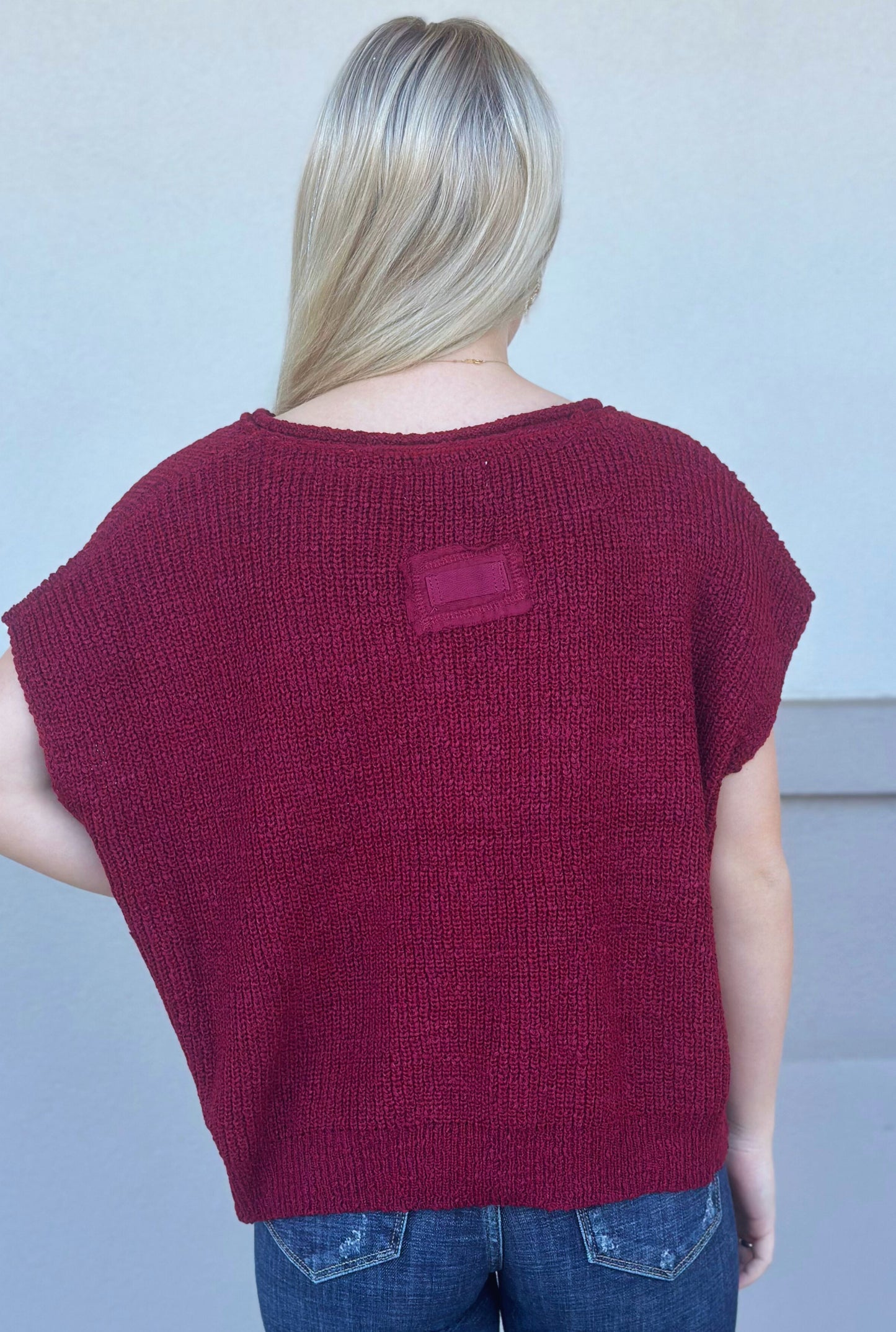 CABERNET HANNAH KNIT TOP