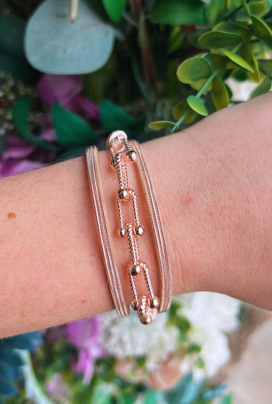 ROSE GOLD CHAIN MAGNETIC BRACELET