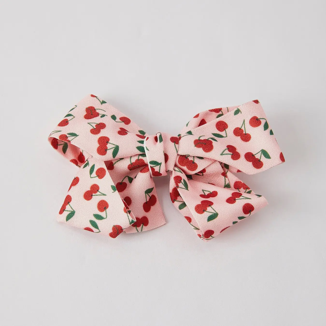 CHERRY BOW HAIRPIN