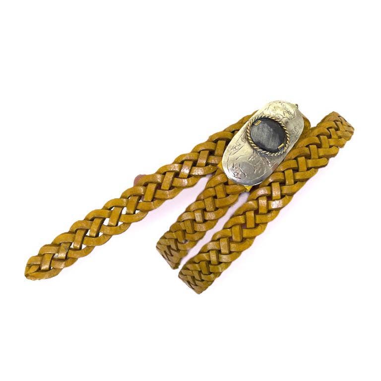 Exclusive Handmade Leather Belt for Women. Summer Fashion