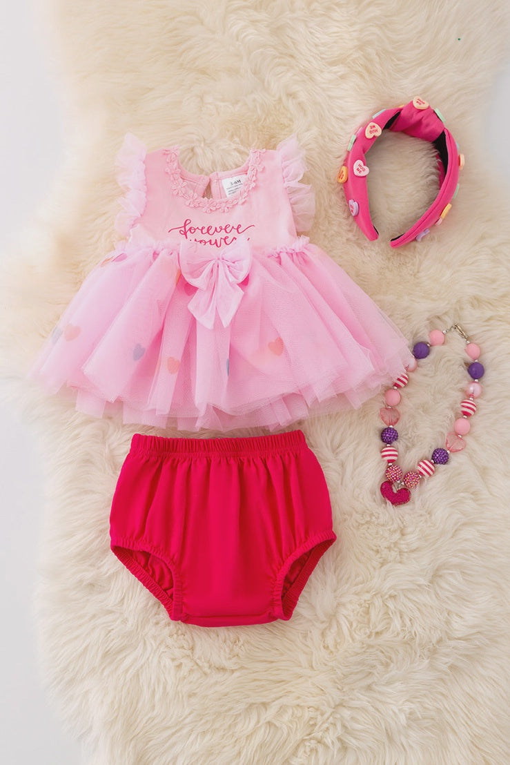 GIRL'S FOREVER YOURS DRESS