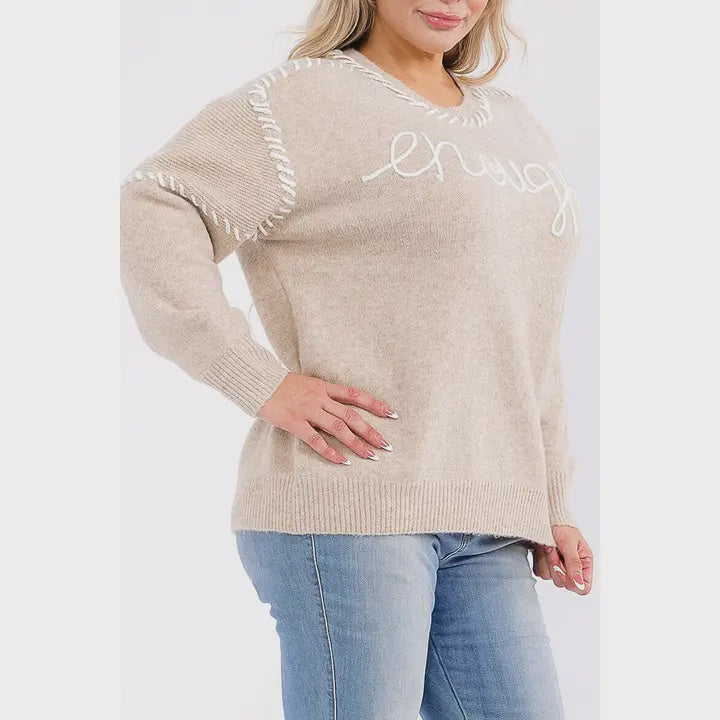 CURVY ENOUGH SWEATER