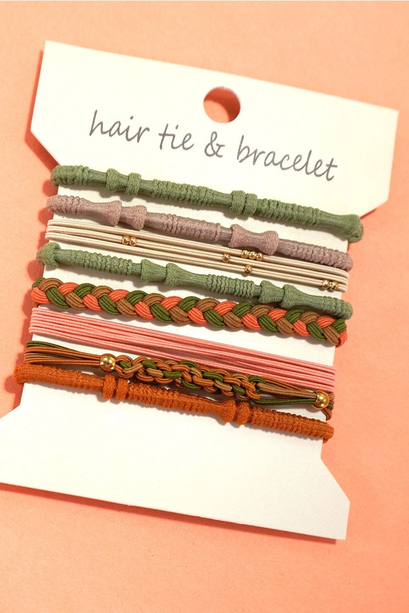 Boho Dual Function Knot Bracelet Hair Ties!