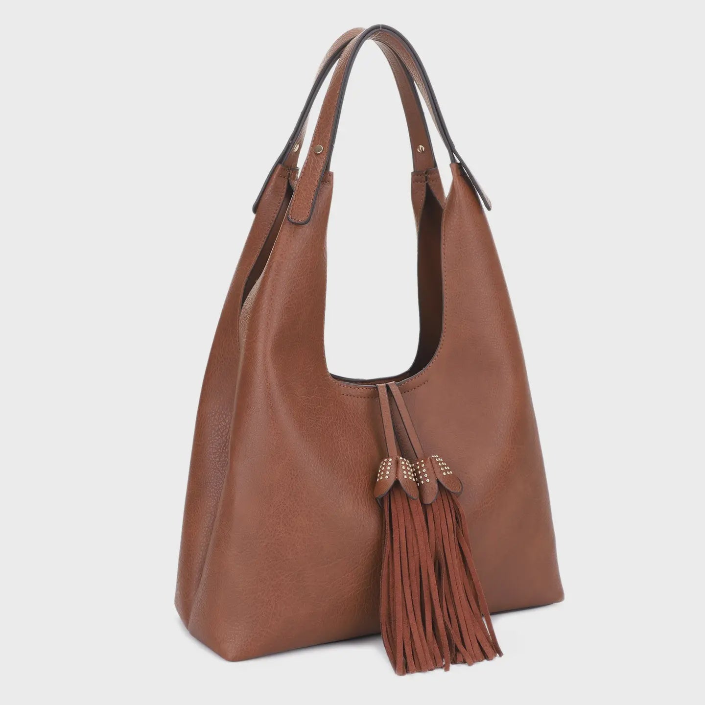 Kai Three Compartments Hobo with Tassel