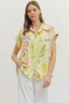 YELLOW GARDEN TOP
