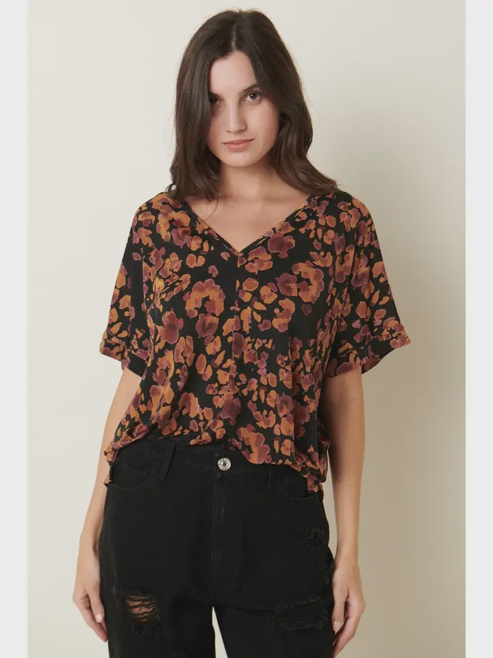 BLACK FALL TOP