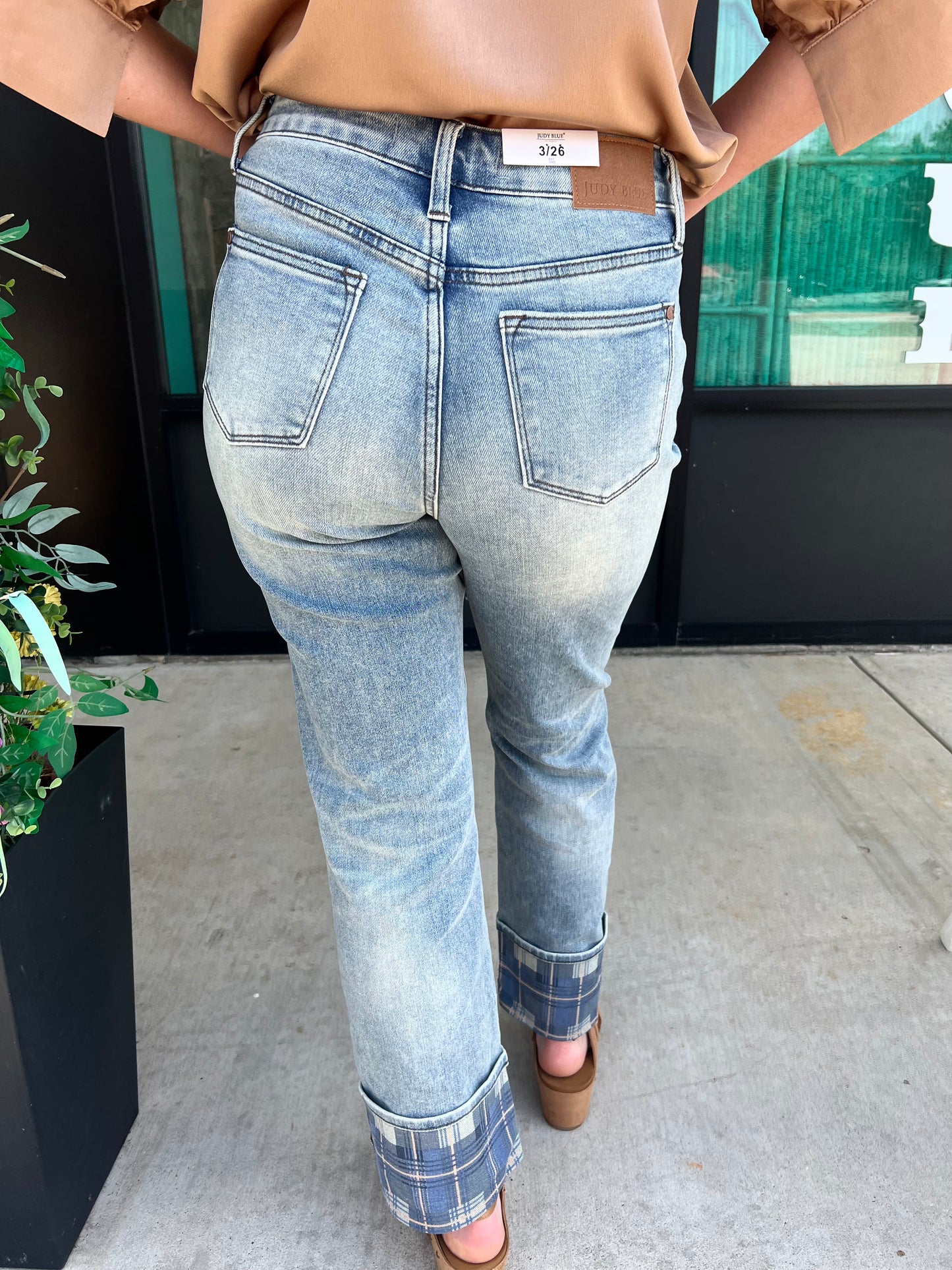 Judy Blue VINTAGE CUFF JEANS