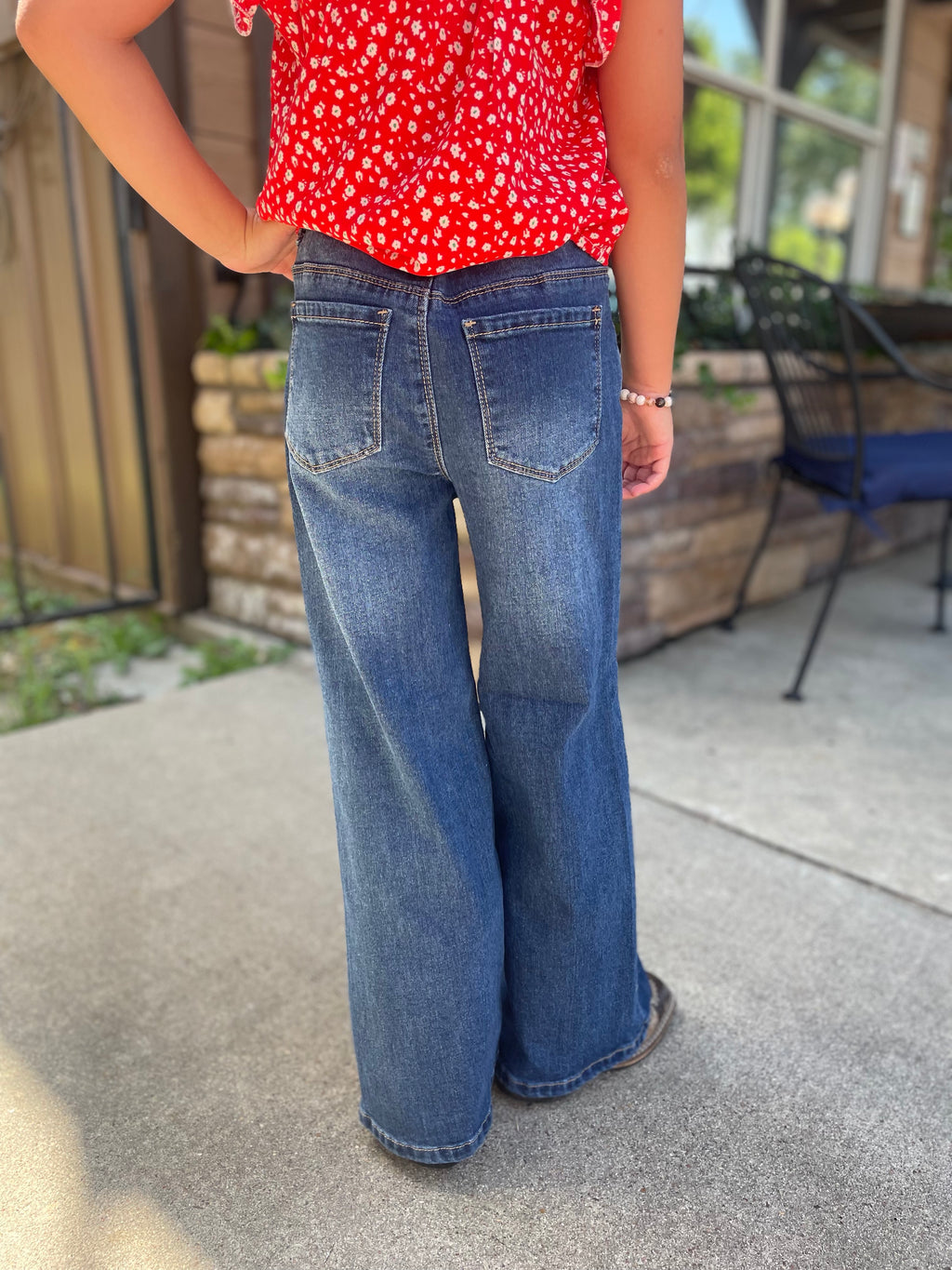 LITTLE WIDE LEG