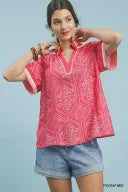OCEAN MOSAIC TOP