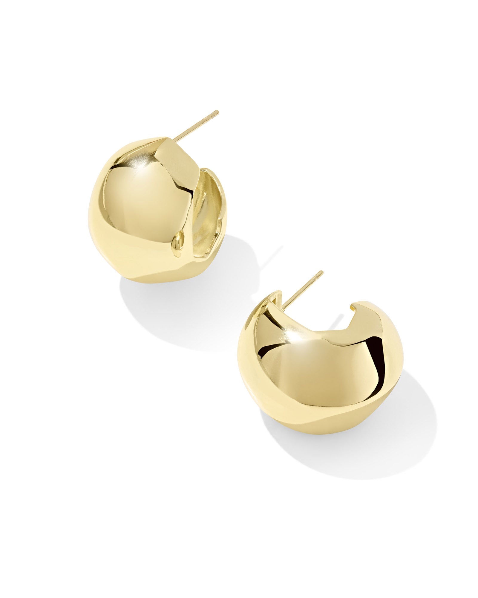 KAITLIN HOOP EARRINGS GOLD