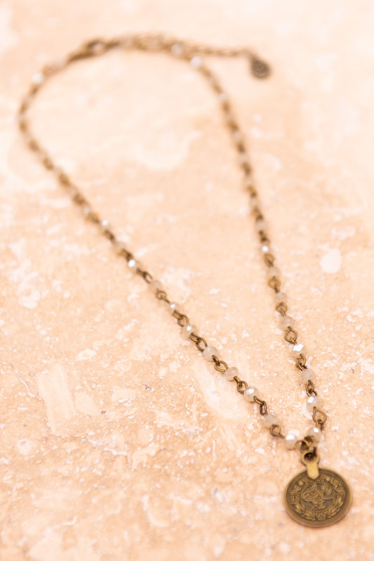 Roxie Necklace Cream